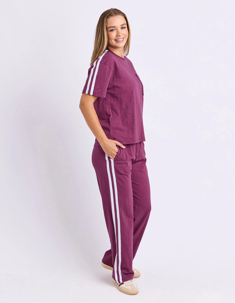 Power Tee - Plum