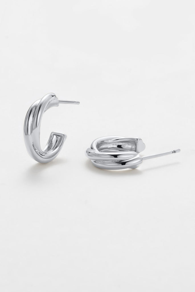 ELOISE HOOP - SILVER