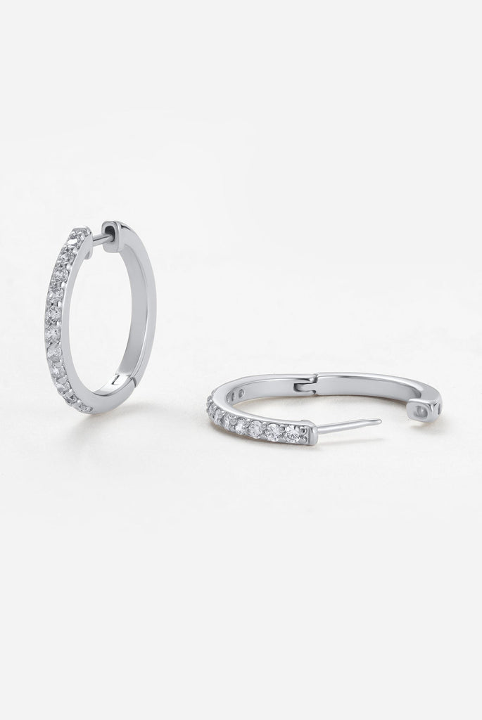 Catalina hoop - Silver