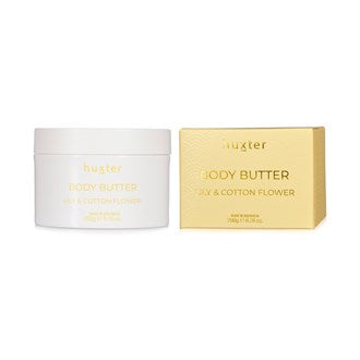 Body Butter 200g - Lily & Cotton Flower-Huxter-Body butter 200g boxed Fragrance - Lily & Cotton Flower-Pash + Evolve