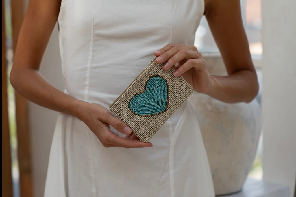 Hallie beaded coin purse-Pash + Evolve-*Glass beads *Fully lined inside *Coin purse *14x9.5 cm-Pash + Evolve