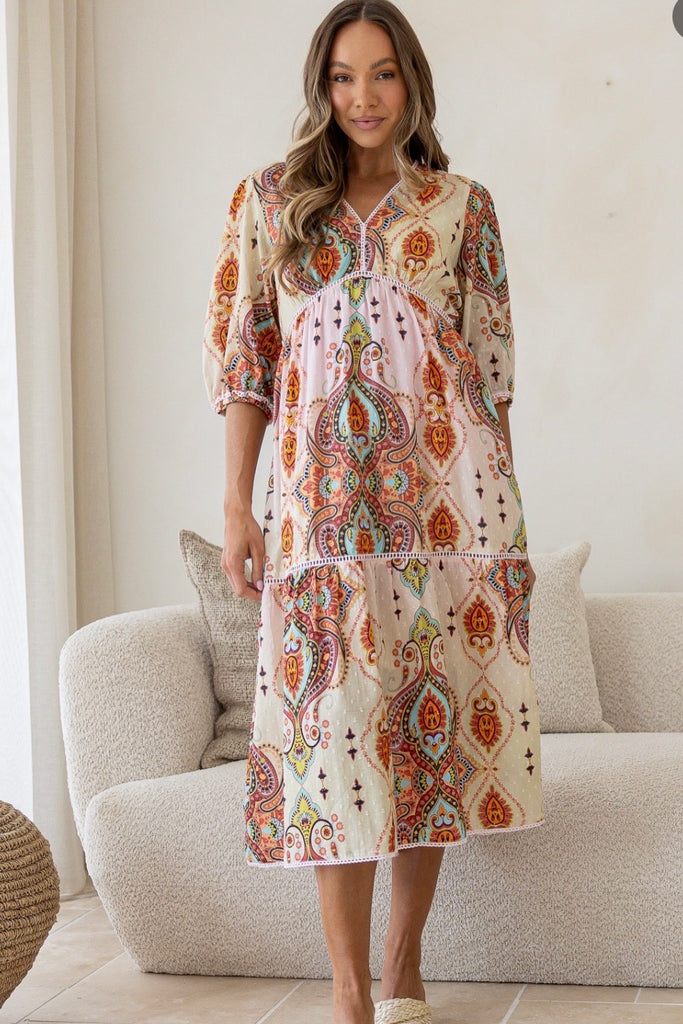 Zahli dress - paisley