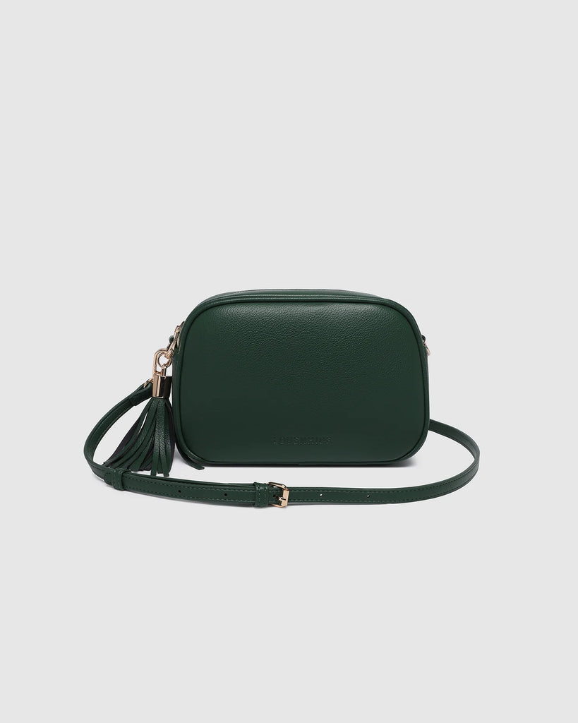 Jacinta Gia Crossbody Bag - Forest Green-Louenhide-The Louenhide Jacinta Forest Green Crossbody Bag with Gia Strap is the ultimate everyday bag for women looking for style without compromising function. Feel luxe and sporty with this soft, camera style bag over your shoulder, now in Forest Green and Black new season colours. Walk out in style with this casual crossbody bag and keep your essentials secure with its slip and zip pockets. The Jacinta Gia is a staple in the Louenhide world, loved by women of all
