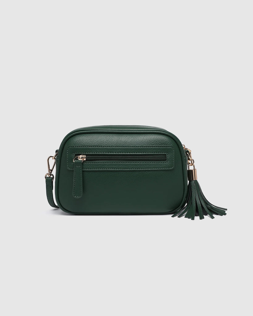 Jacinta Gia Crossbody Bag - Forest Green-Louenhide-The Louenhide Jacinta Forest Green Crossbody Bag with Gia Strap is the ultimate everyday bag for women looking for style without compromising function. Feel luxe and sporty with this soft, camera style bag over your shoulder, now in Forest Green and Black new season colours. Walk out in style with this casual crossbody bag and keep your essentials secure with its slip and zip pockets. The Jacinta Gia is a staple in the Louenhide world, loved by women of all