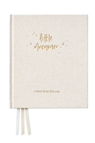 Little dreamer baby journal - petal