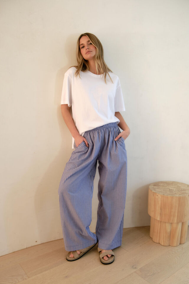 Stevie Slouchy Tee - White-Ceres Life-Proudly made in Australian Cotton Oversized fit Step Hem Self fabric neck binding Soft Hand feel-Pash + Evolve