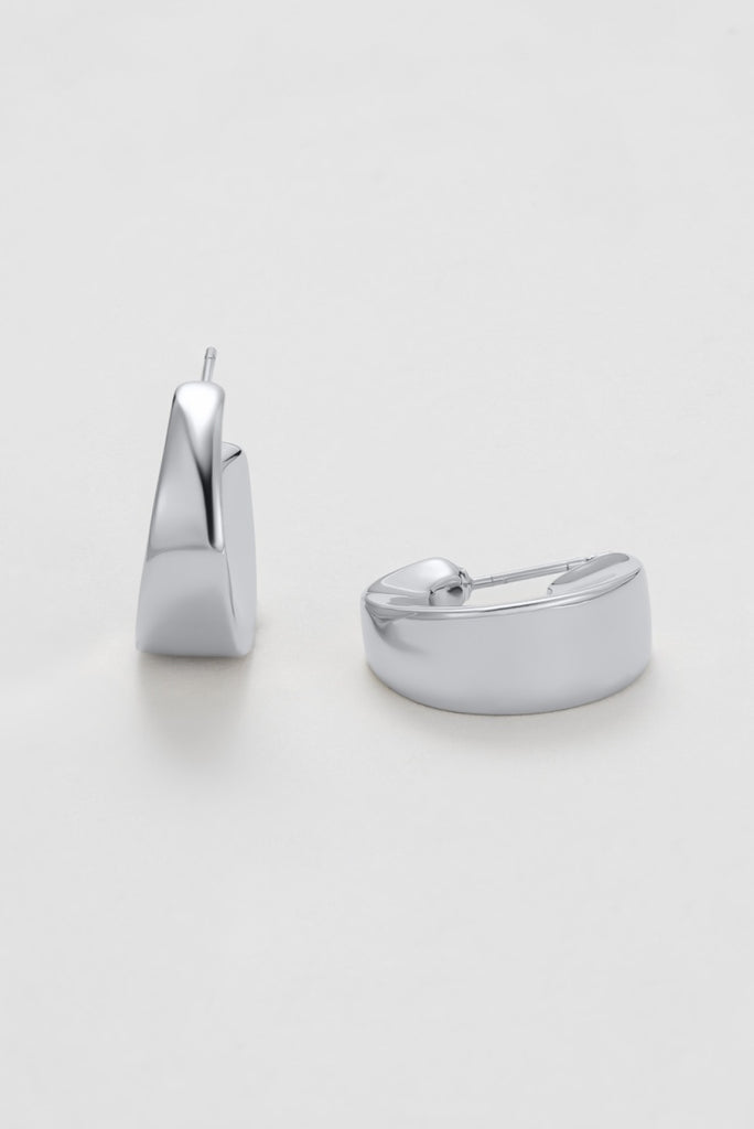 Harper hoop - silver
