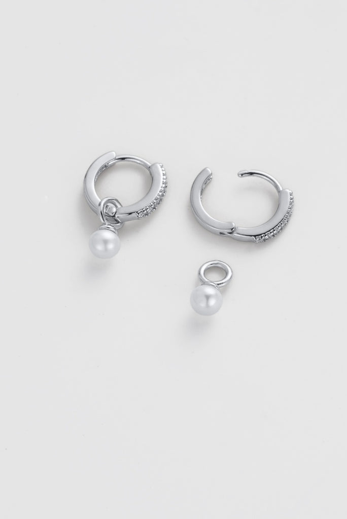 Scarlette hoop - Silver