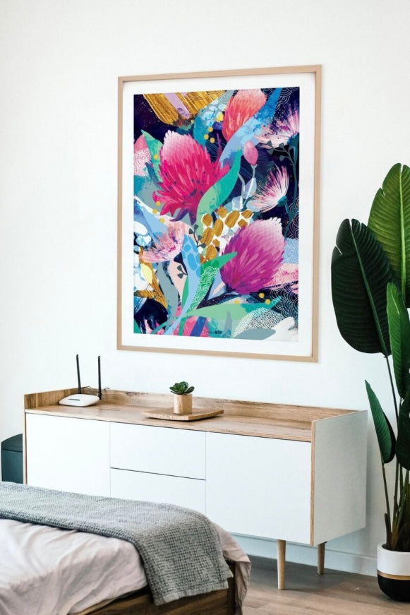 Australian dream - 1000pc puzzle-Diesel & Dutch-Filled with a kaleidoscope of colours and featuring iconic Australian natives, the Australian Dream puzzle designed by Milly & Mae is a bold and bright puzzle, offering plenty of challenges for the most experienced puzzler. Finish puzzle size: 70x 50cm-Pash + Evolve