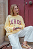 Isla Oversized Slouchy Crew - Butter Burgundy