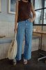 Evie Wide Leg Jean - Fresh Indigo
