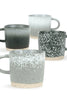 4pk mixed mugs - strata grey-Robert gordon-Set of four, individually hand glazed stoneware mugs. Perfectly suited for your home. Made from stoneware Microwave and dishwasher safe Mixed Set of 4 370ml Capacity Designed in Australia, Made in China-Pash + Evolve