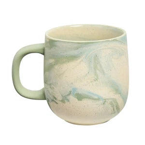 4pk mug - azure-Robert gordon-This set of 4 Jumble Mugs in Azure showcases Robert Gordon's signature artisan craftsmanship. Using traditional slip casting techniques, each mug features unique marbling effects created from coloured clay, making every piece one-of-a-kind for your daily coffee or tea ritual. Set of 4 Mugs Made from high-fired stoneware Microwave and dishwasher safe Capacity: 350ml Designed in Australia-Pash + Evolve