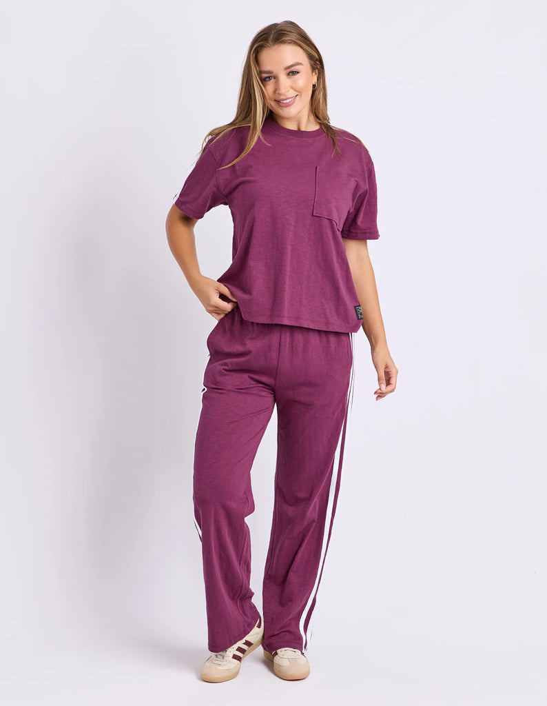 Power Tee - Plum