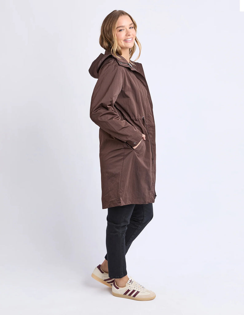 Kingston Spray Jacket - Coffee