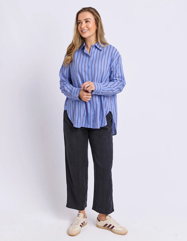 Alba shirt - cornflower blue