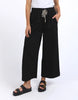 Greta Wide Leg Pant - Black
