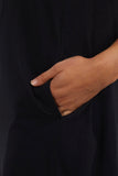 Adira dress - black-Elm-The Adira dress by elm is the perfect throw on dress, super comfy and stylish. Crew neckline Pockets Short sleeves Pima cotton A-line silhouette Flattering midi length 100% Pima cotton Designed in Australia-Pash + Evolve