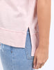 Allison tee - Pale Pink-Foxwood-Stay vibrant and fresh in the Allison Tee! Made from 100% cotton, this tee will keep you comfortable and stylish all day long whilst adding a pop of colour to your wardrobe. Keep it fun with the Allison Tee! Round neckline Design lines Raw edge details 100% Cotton Model is wearing a size 10-Pash + Evolve