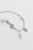 Amara necklace - silver-Zarla-A refined chain necklace detailed with soft pearls and textured accents. Light-catching and layered, it brings a cool, luminous feel with a subtle coastal edge. Feminine, elevated, and designed for everyday wear. *Rhodium Plated Solid Brass Base *Water proof: Can be worn in the ocean or pool-Pash + Evolve