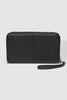 Arabella Travel Wallet - Black-Louenhide-The Louenhide Arabella Black Travel Wallet is a luxe, soft carryall wallet that is perfect for any adventure. Embark on your journeys with confidence, knowing that all your travel essentials are neatly organised and easily accessible. With thoughtfully designed compartments, our travel wallet effortlessly accommodates your passport, ID, boarding passes, and other essential documents. Everything you need is right at your fingertips. Prepare for seamless and stress-fre