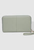 Arabella Travel Wallet - Sage Green-Louenhide-The Louenhide Arabella Sage Green Travel Wallet is a luxe, soft carryall wallet that is perfect for any adventure. Embark on your journeys with confidence, knowing that all your travel essentials are neatly organised and easily accessible. With thoughtfully designed compartments, our travel wallet effortlessly accommodates your passport, ID, boarding passes, and other essential documents. Everything you need is right at your fingertips. Prepare for seamless and 
