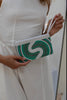 Ava beaded clutch-Pash + Evolve-*Glass beads *Wrist strap *Fully Lined inside *20x12cm-Pash + Evolve