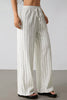 Ayla pant - cream pinstripe-Pash + Evolve-*Elasticated waist *Drawstring *Pinstripe *Cream *95% Polyester, 5% Elastane-Pash + Evolve