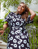 Azalea shirt dress - navy/white-Elm-Designed for everyday wear, the azalea shirt dress boasts relaxed fit, exclusive yardage , and button down . Style it your way for an effortless look that works for any day of the week. Relaxed fit Exclusive Elm yardage Button down 89% Lyocell, 11% Linen Model is wearing a size 10-Pash + Evolve