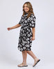 Azalea shirt dress - navy/white-Elm-Designed for everyday wear, the azalea shirt dress boasts relaxed fit, exclusive yardage , and button down . Style it your way for an effortless look that works for any day of the week. Relaxed fit Exclusive Elm yardage Button down 89% Lyocell, 11% Linen Model is wearing a size 10-Pash + Evolve