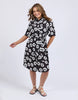Azalea shirt dress - navy/white-Elm-Designed for everyday wear, the azalea shirt dress boasts relaxed fit, exclusive yardage , and button down . Style it your way for an effortless look that works for any day of the week. Relaxed fit Exclusive Elm yardage Button down 89% Lyocell, 11% Linen Model is wearing a size 10-Pash + Evolve