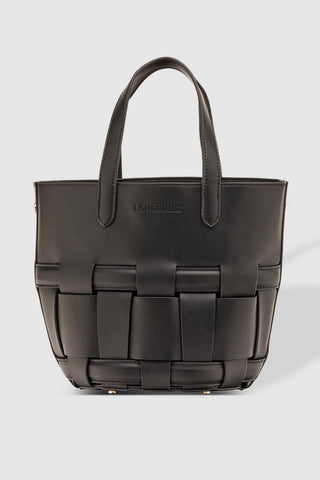 Milan Nylon Crossbody Bag - Black