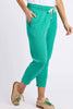 Brunch pant - virdis green-Elm-Made from 100% cotton slub jersey, Elm’s best-selling Brunch Pant provides a relaxed roomy fit that is versatility plus! With a comfy fit elastic waistband paired with an adjustable tie, these cropped length pants feature large cuff detail and will be your go-to straight out of the box! Best Selling Style Cropped Length Elastic Waistband with adjustable Tie 100% Cotton Slub Jersey Our model is wearing a size 10-Pash + Evolve