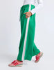 Carmen Wide Leg Pant - Pine Green-Elm-You will never want to take these pants off! Made from a wonderful mid-weight ponte blend they are flattering and fit beautifully. Pair with a white tee and your favourite trainers for the ultimate chic lounge look. Elastic waist Side Panels Drawcord Viscose Nylon Elastane Ponte Model is wearing a size 10-Pash + Evolve