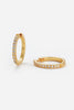 Catalina hoop - gold-Zafino-The Catalina Hoop is a modern classic designed to take you from day to night with ease. Featuring a sleek gold finish and a refined crystal detailing, this hoop strikes the perfect balance between understated elegance and everyday glamour. Wear solo for a minimal statement or layer with studs and huggies for a chic stacked look. Metal: 18K Gold Plated on BrassDimensions: 2mm (W) 20mm (Hoop) Water Resistant: Splash proof, not recommended to be worn in the ocean or pool-Pash + Evo