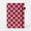 Cherry Check - 2026 A6 horizontal planner-Fox & Fallow-Our best-selling A5 planners are back with a brand new horizontal layout and a new planning system designed to simplify your life.At Fox & Fallow we're all about making planning simple. Your planner should de-stress and simplify your life, not make it more rigid or complicated. That's why we've designed a planning system split into two halves - for your left and right brain. Say hello to the fresh new cover art and new colourful divider pages for each m