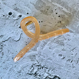 Claw clip - orange glitter-Pash + Evolve-11 x 5.5cm approx-Pash + Evolve