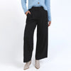 Clyde pant - black-Foxwood-Meet the pant that is as sharp as it is comfy. The Clyde Pant is your new go-to for work (or wherever you want to look effortlessly put together). Featuring a flat waist with back elastane for a perfect fit, front button opening, and side pockets, these pants are as functional as they are stylish. With belt loops to add your favorite accessory, they are your everyday staple for that polished, office-ready look. 65% Polyester 32% Viscose 3% Elastane Designed in Australia-Pash + Evo