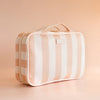 Corsica Cosmetic Bag-Fox & Fallow-The bag of your dreams is here! Make your next trip extra special with our range of stylish and super functional toiletry bags that have so many bonus features, you'll be wondering where they've been all your life. Perfect as an everyday make up bag or for all your bathroom essentials for the next work trip or vacay. Enter the bonus removable clear bag: it pops out of the main bag and it's perfect for all your travel essentials so you can find them easily through the clear 