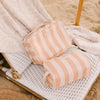 Corsica Cosmetic Bag-Fox & Fallow-The bag of your dreams is here! Make your next trip extra special with our range of stylish and super functional toiletry bags that have so many bonus features, you'll be wondering where they've been all your life. Perfect as an everyday make up bag or for all your bathroom essentials for the next work trip or vacay. Enter the bonus removable clear bag: it pops out of the main bag and it's perfect for all your travel essentials so you can find them easily through the clear 