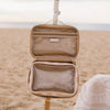 Corsica Cosmetic Bag-Fox & Fallow-The bag of your dreams is here! Make your next trip extra special with our range of stylish and super functional toiletry bags that have so many bonus features, you'll be wondering where they've been all your life. Perfect as an everyday make up bag or for all your bathroom essentials for the next work trip or vacay. Enter the bonus removable clear bag: it pops out of the main bag and it's perfect for all your travel essentials so you can find them easily through the clear 