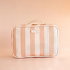 Corsica Cosmetic Bag-Fox & Fallow-The bag of your dreams is here! Make your next trip extra special with our range of stylish and super functional toiletry bags that have so many bonus features, you'll be wondering where they've been all your life. Perfect as an everyday make up bag or for all your bathroom essentials for the next work trip or vacay. Enter the bonus removable clear bag: it pops out of the main bag and it's perfect for all your travel essentials so you can find them easily through the clear 
