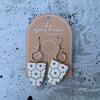 Dangle earring - flower-Pash + Evolve-These cute flower dangle earrings are made from acrylic-Pash + Evolve