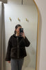 Darcy fur jacket - chocolate-Pash + Evolve-*Faux fur jacket *Super soft & Cosy *Zip down front *Front pockets *Chocolate-Pash + Evolve
