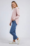 Delilah Crew- Lotus Pink-Foxwood-Comfortable, casual and 100% cotton. The Delilah Crew is the perfect addition to your everyday style! Featuring a crew neckline, curved hem and ribbed detailing, this relaxed fit, unbrushed fleece jumper will mix and match with all your wardrobe favourites 100% UNBRUSHED COTTON FLEECE Designed in Australia-Pash + Evolve