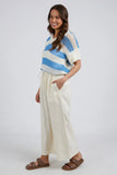 Dionne Wide Leg Pant - Toasted Coconut-Elm-The Perfect Pants For Work, Rest Or Play. The Dionne Wide Leg Linen Pants Feature A Comfortable Elastic Waist With Drawcord, Side Seam Pockets And Stylish Wide Leg. These Pants Will Pair With Any Top, Dress Down With A Casual Elm Tee Or Add A Satin Blouse For A Dressier Look. Easy to Wear Style Elastic Waist with Drawcord Side Seam Pockets & Wide Leg Linen Model is 169cm and wears Size 10-Pash + Evolve