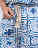 Dolce Short Ocean - Tile Print-Elm-Relaxed and effortless, the dolce tile short is crafted with elastic waist, relaxed fit, and exclusive print . Style it your way for an effortless look that works for any day of the week. Elastic Waist Relaxed fit Exclusive print Linen Viscose Model is 171cm and wears Size 10-Pash + Evolve
