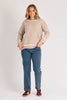 Drop Shoulder Jumper - Mocha-One Ten Willow-Understated and effortlessly wearable, the Drop Shoulder Jumper in Mocha blends timeless style with everyday comfort. Its soft neutral tone and subtle contrast trims create a polished look that transitions seamlessly from workdays to weekends. *Polyester, nylon, acrylic and wool blend for breathable warmth and durability. *Contrast trim at the neckline, cuffs and hem with a softly textured knit finish.-Pash + Evolve