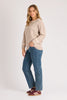 Drop Shoulder Jumper - Mocha-One Ten Willow-Understated and effortlessly wearable, the Drop Shoulder Jumper in Mocha blends timeless style with everyday comfort. Its soft neutral tone and subtle contrast trims create a polished look that transitions seamlessly from workdays to weekends. *Polyester, nylon, acrylic and wool blend for breathable warmth and durability. *Contrast trim at the neckline, cuffs and hem with a softly textured knit finish.-Pash + Evolve