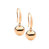 Drop ball on shp hook - rose gold-Ellani-Stainless steel Rose gold IP plated Comes packaged in gorgeous Ellani packaging-Pash + Evolve